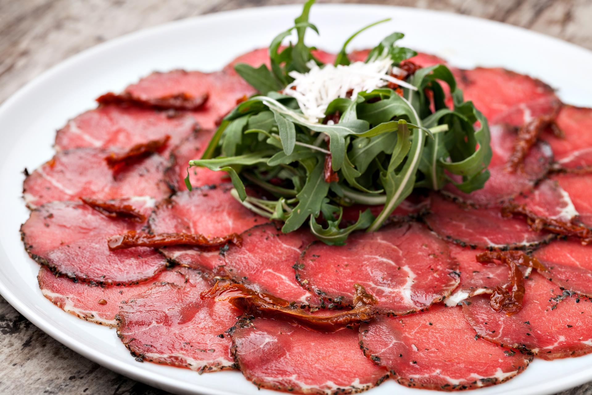 Carpaccio de boeuf