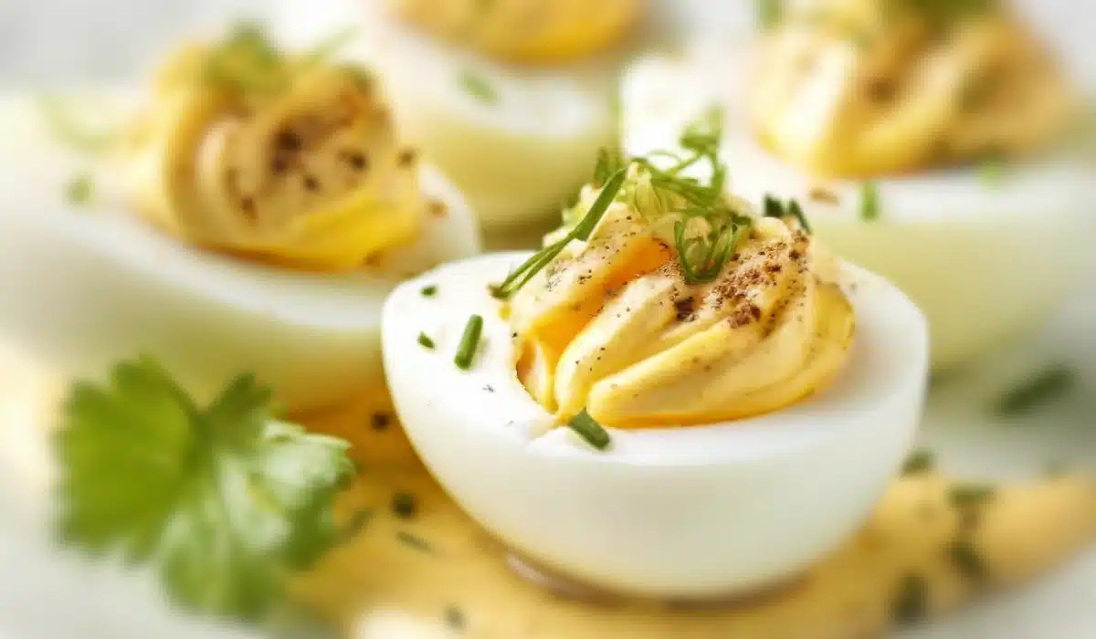 Oeufs mimosa