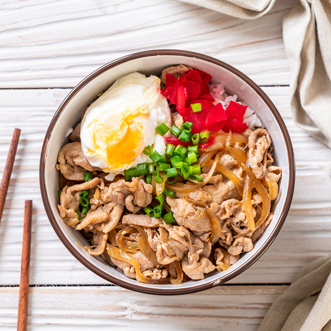 Donburi au poulet