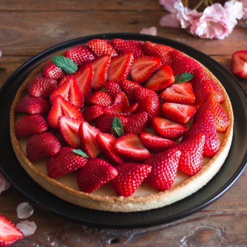 Tarte aux fraises